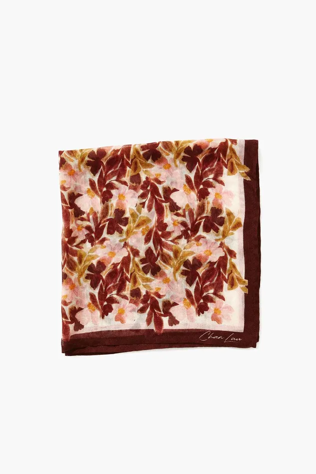 Bandana Dusty Rose Floral Women Chan Luu Bandanas