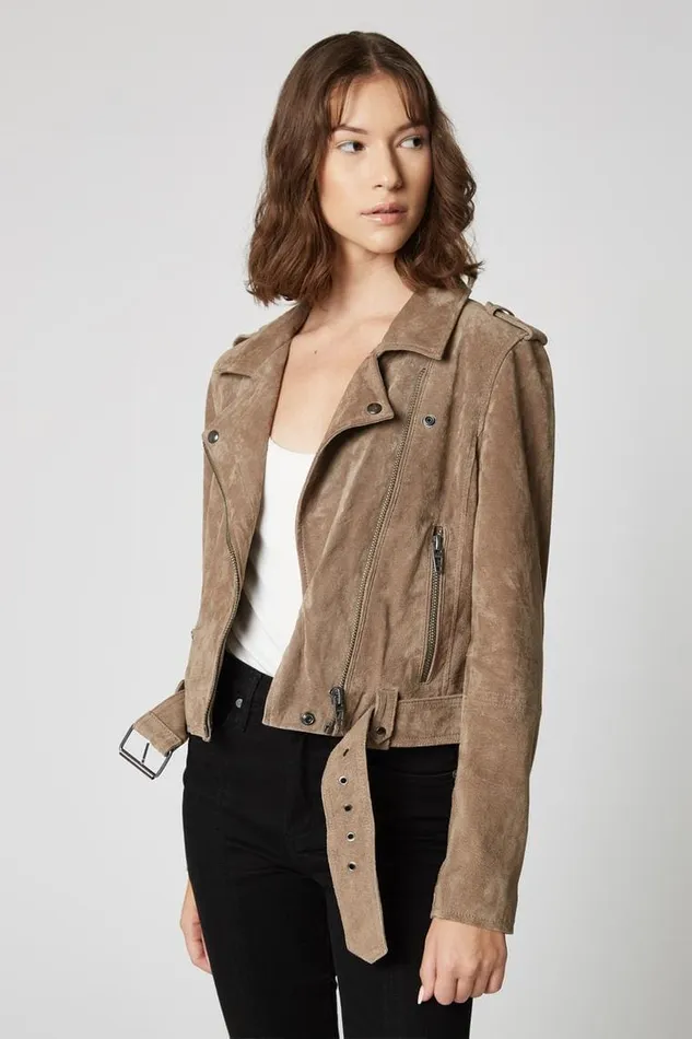 BLANK NYC Jackets French Taupe Jacket 8211 Women
