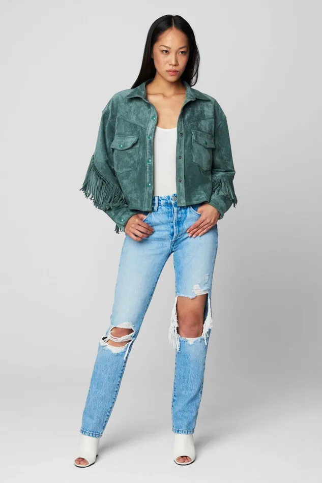 BLANK NYC Jackets Olive Branch Shacket 8211 Women