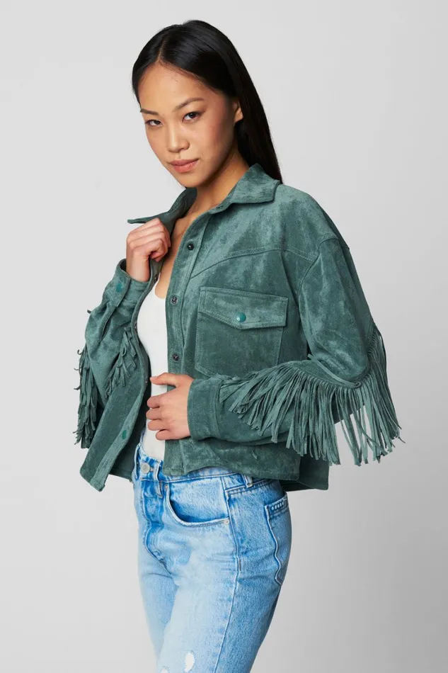 BLANK NYC Jackets Olive Branch Shacket 8211 Women