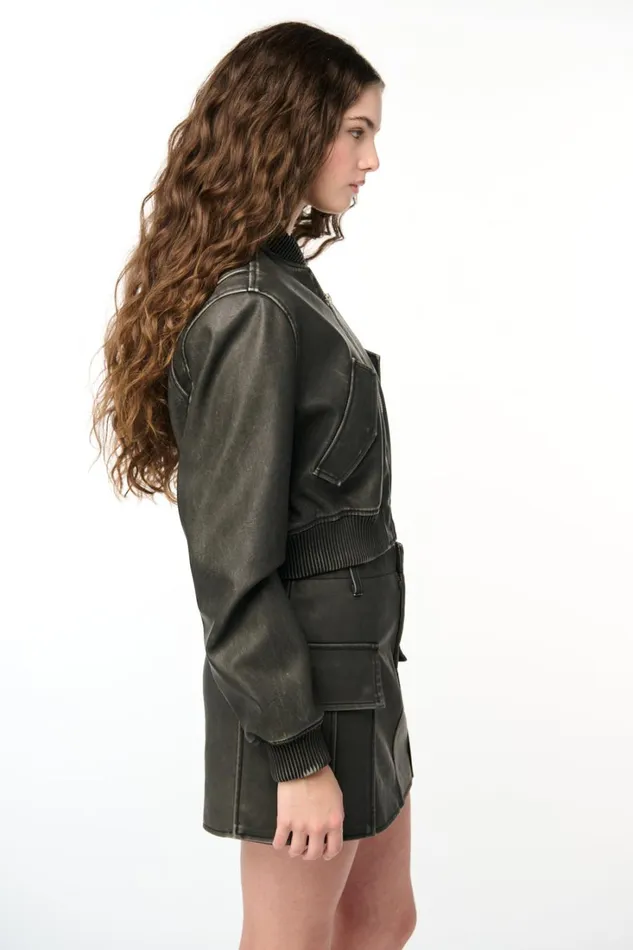 BLANK NYC Jackets On Track Bomber 8211 Women