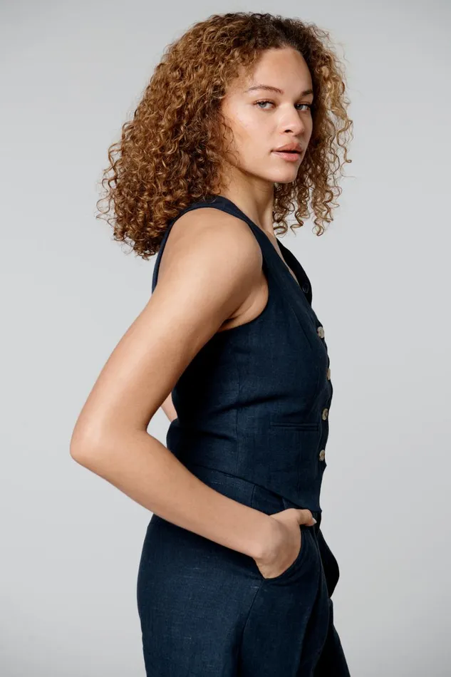 BLANK NYC Jackets Set Sail Vest 8211 Women