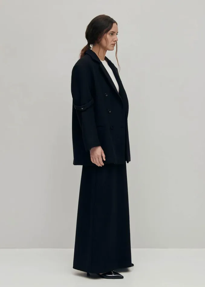 Blazers Vests Women ALOHAS Amber Black Blazer