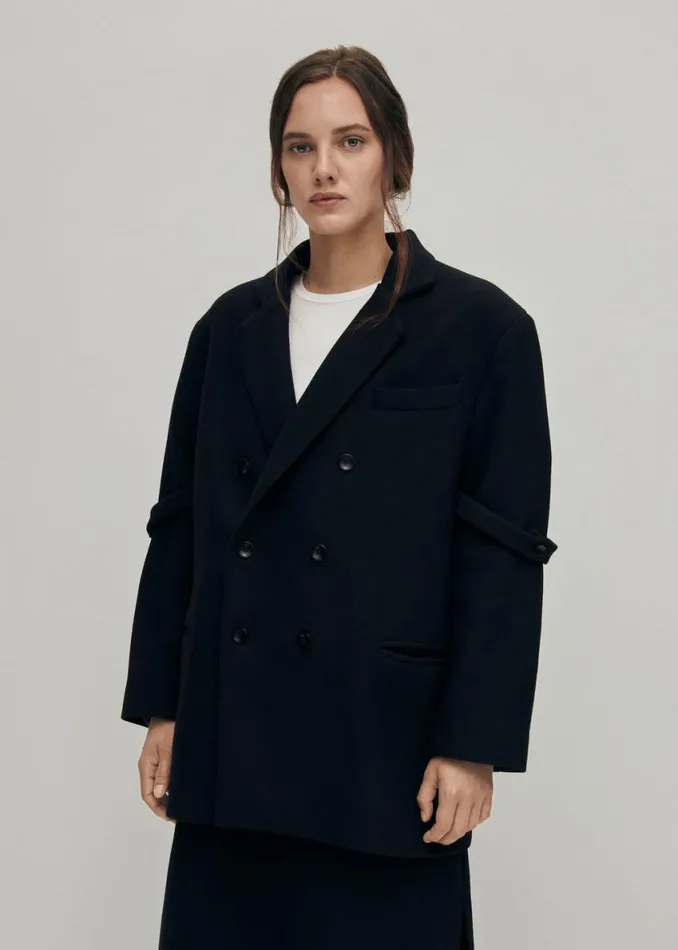 Blazers Vests Women ALOHAS Amber Black Blazer