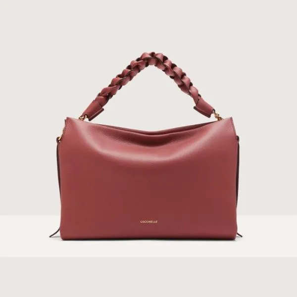 Boheme Medium Brandygrenred Women Coccinelle Shoulder Bags