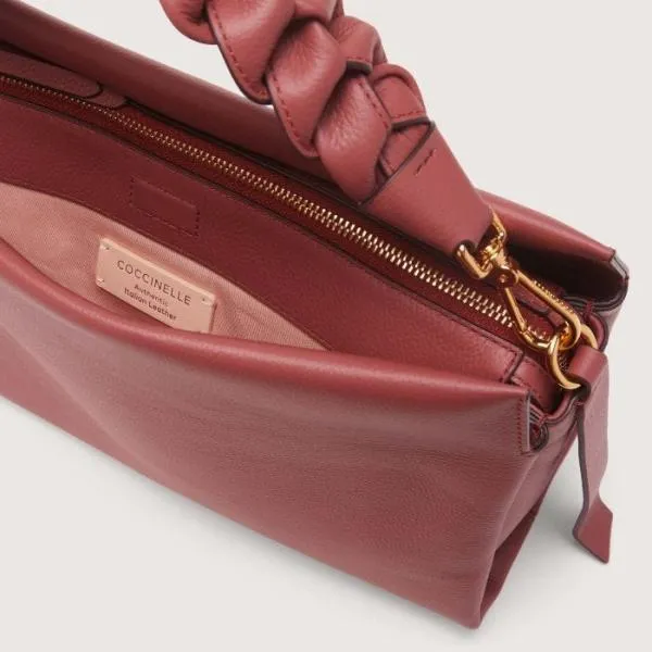 Boheme Medium Brandygrenred Women Coccinelle Shoulder Bags