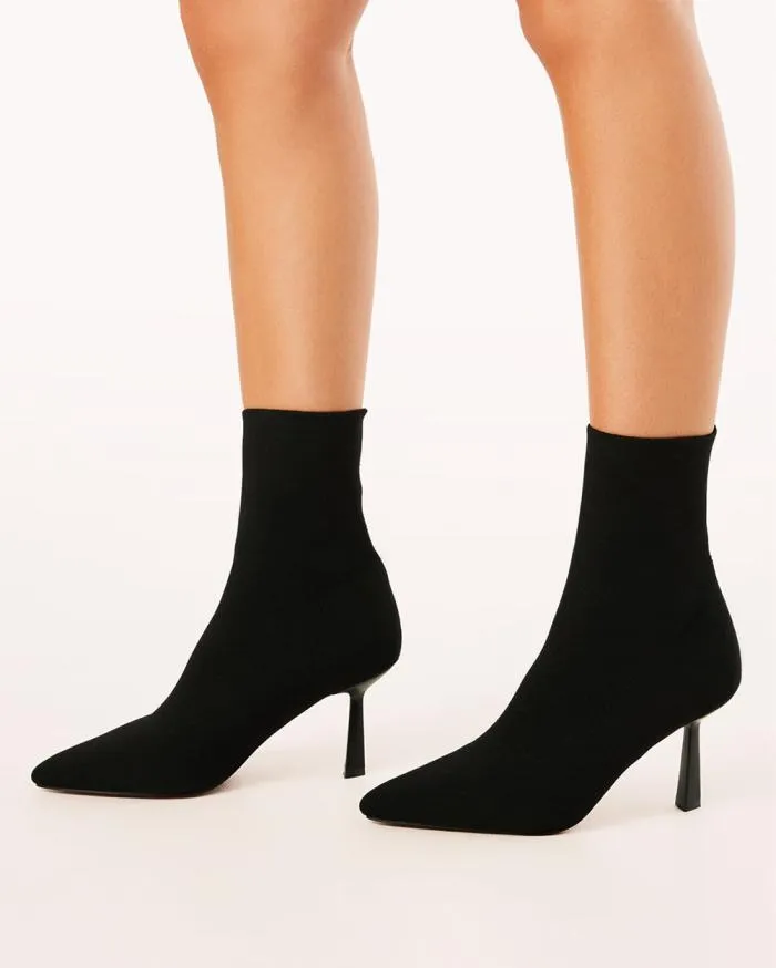 Boots Billini Ankle Boots JEMANI BLACK KNIT