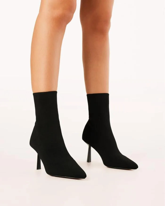 Boots Billini Ankle Boots JEMANI BLACK KNIT
