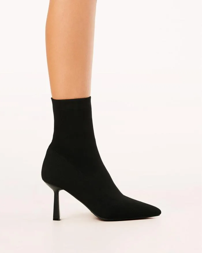 Boots Billini Ankle Boots JEMANI BLACK KNIT