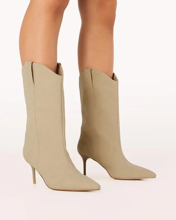 Boots Billini Ankle Boots PALLAN LIGHT TAUPE SUEDE