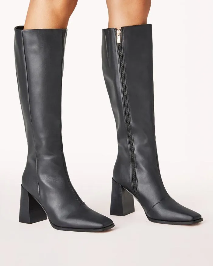 Boots Billini Knee High Boots CASTON BLACK