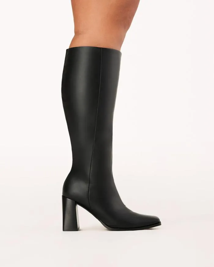 Boots Billini Knee High Boots CASTON CURVE BLACK