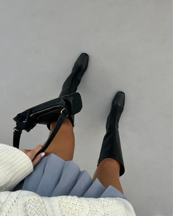 Boots Billini Knee High Boots CORBIN BLACK