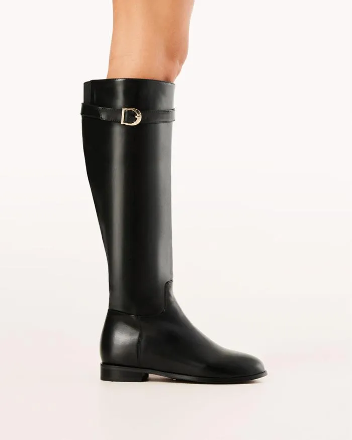 Boots Billini Knee High Boots KAISON BLACK SHINE