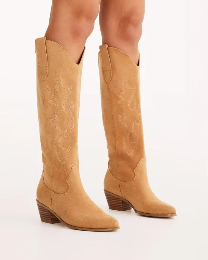 Boots Billini Knee High Boots URSON CORK SUEDE