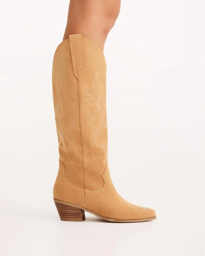 Boots Billini Knee High Boots URSON CORK SUEDE
