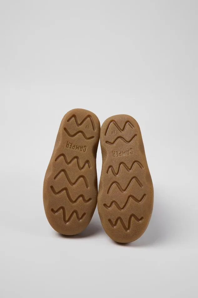 Boots Kids Camper Kiddo Brown Leather And Nubuck Boots