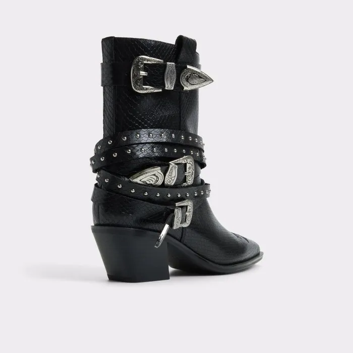 Boots Women ALDO Emberlynx Western Boot 8211 Black