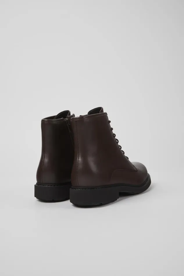 Boots Women Camper Neuman Brown Leather Ankle Boots Boots Women Camper Neuman Brown Leather Ankle Boots