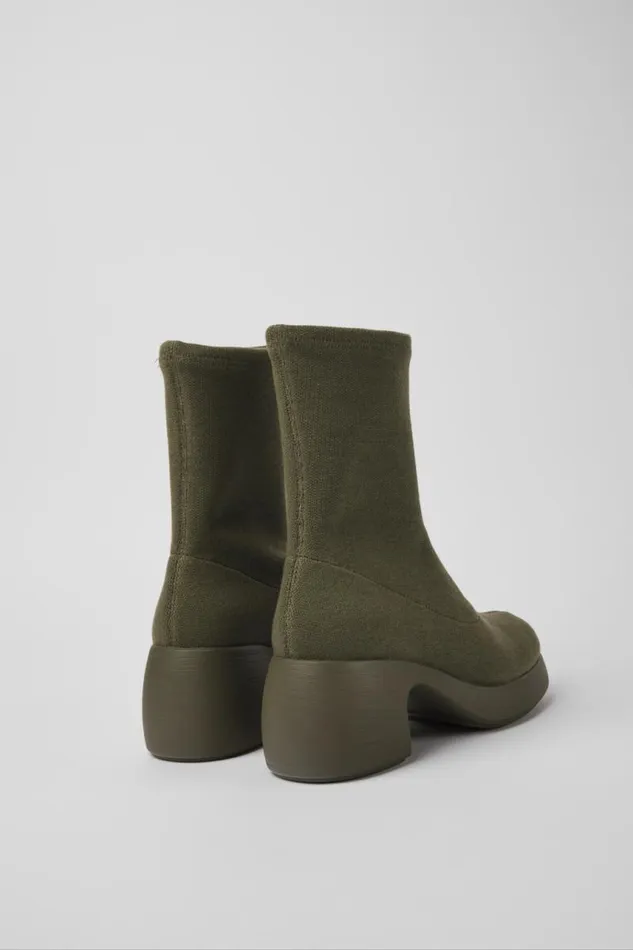 Boots Women Camper Thelma TENCEL Green TENCEL Lyocell Boots