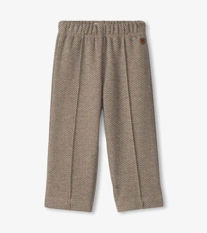 Bottoms Baby and Toddler Hatley Baby and Toddler Boys Brown Sugar Herringbone Pants
