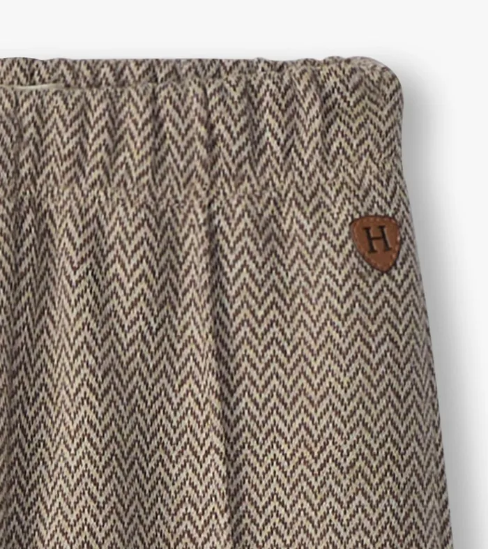 Bottoms Baby and Toddler Hatley Baby and Toddler Boys Brown Sugar Herringbone Pants