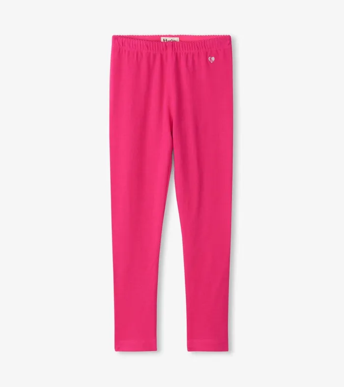 Bottoms Girls Hatley Girls Pink Leggings