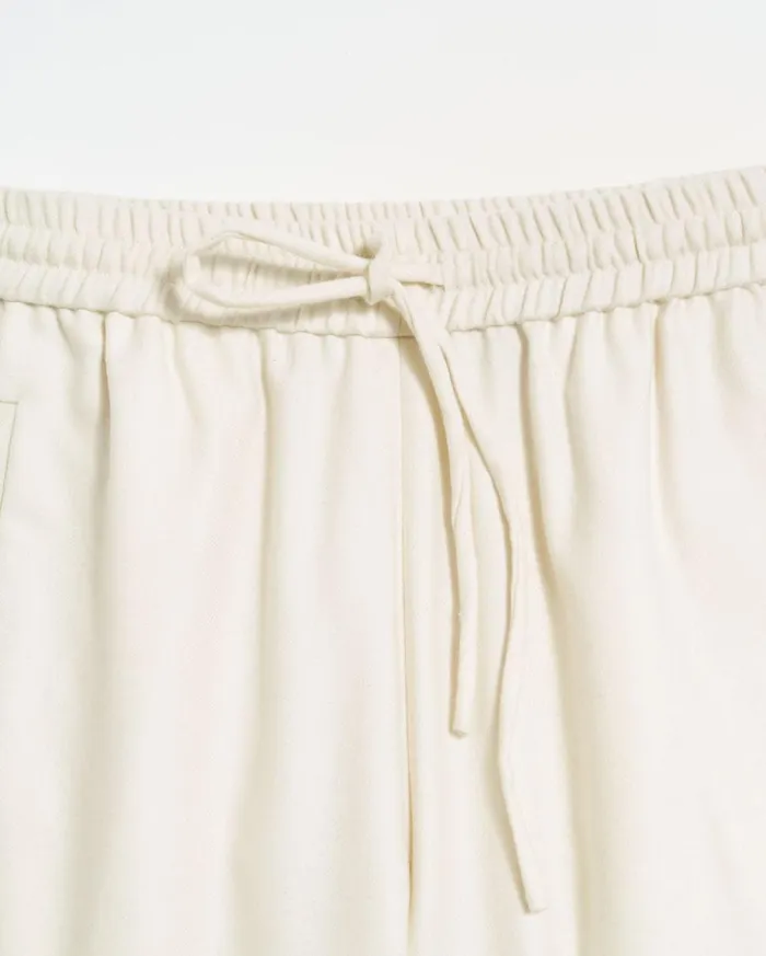 Bottoms Women Billy Reid Wool Track Pant Cream