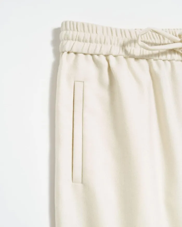 Bottoms Women Billy Reid Wool Track Pant Cream