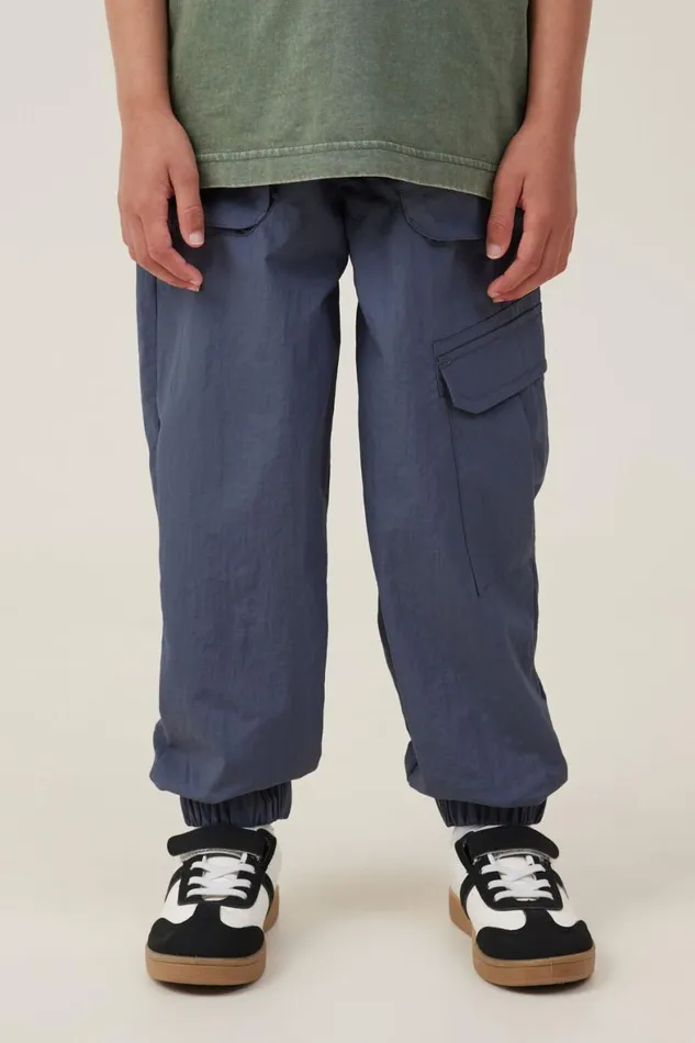 Boys 214 Pants and Jeans Cotton On Pete Parachute Pant Vintage Navy