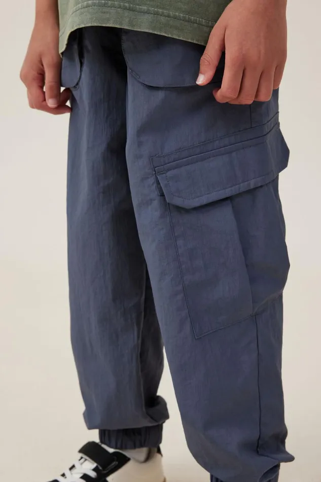 Boys 214 Pants and Jeans Cotton On Pete Parachute Pant Vintage Navy