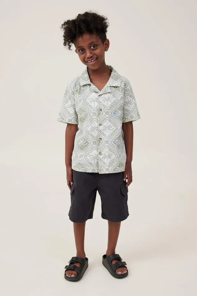 Boys 214 Shorts Cotton On Cargo Short Phantom