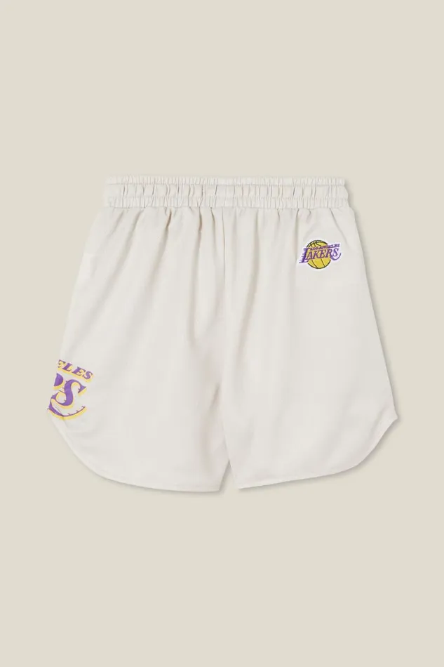 Boys 214 Shorts Cotton On License Basketball Short Lcn Nba Rainy Dayla Lakers
