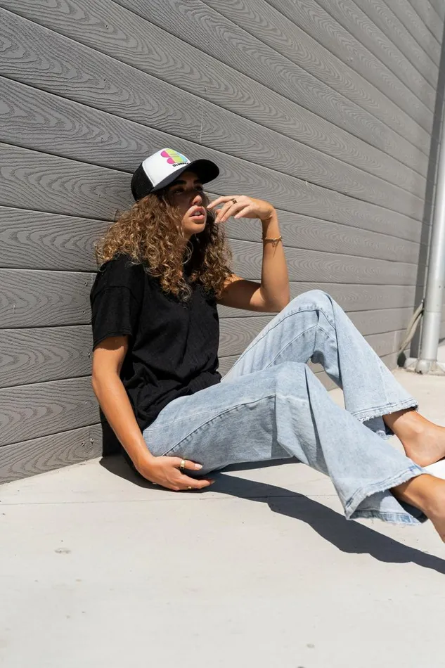 Britta Top In Black Black Women Bohme Tops