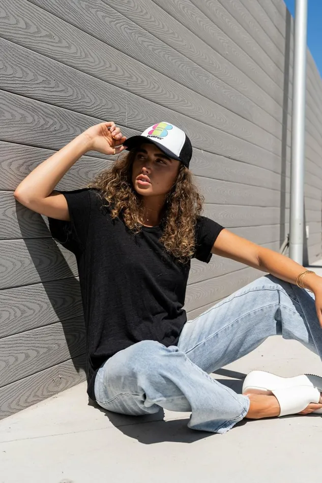 Britta Top In Black Black Women Bohme Tops