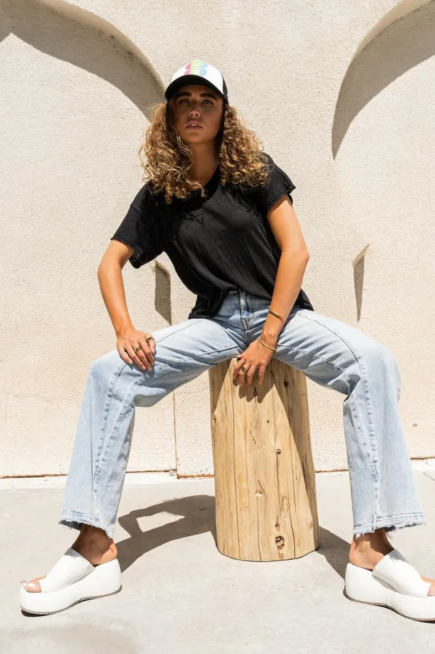 Britta Top In Black Black Women Bohme Tops