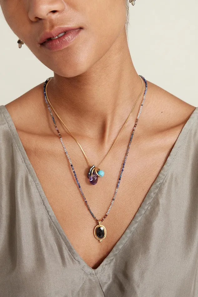 Calypso Necklace Blue Mix Women Chan Luu Necklaces