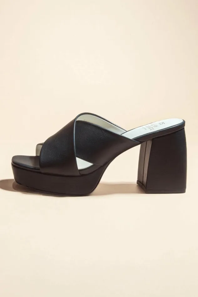 Carmen Platform Heels In Black Black Women Bohme Shoes