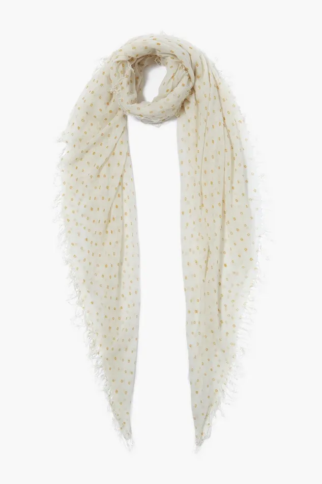 Cashmere And Silk Scarf Honey Dot Women Chan Luu Scarves