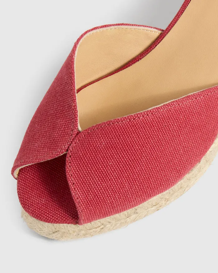 Castaer Bianca6002 Rojo Carmn Women Wedges
