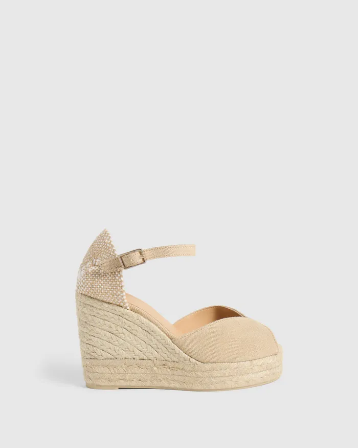 Castaer Bianca8ed002 Sand Women Wedges