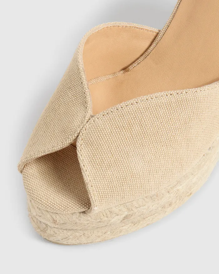 Castaer Bianca8ed002 Sand Women Wedges