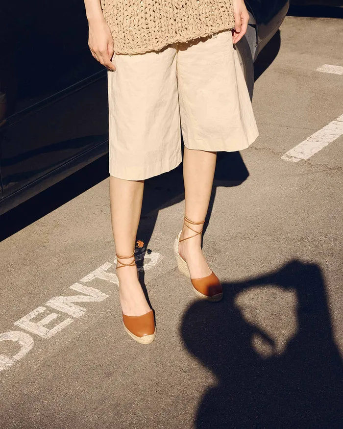 Castaer Carina8250 Cuero Women Wedges