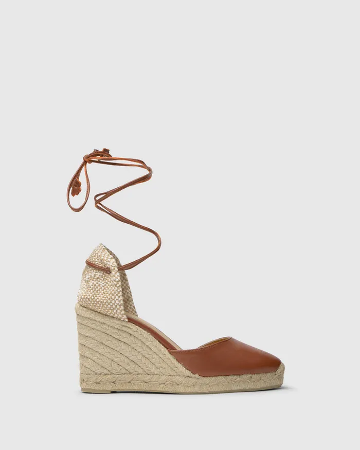 Castaer Carina8250 Cuero Women Wedges