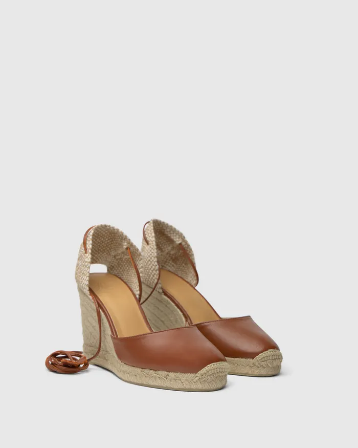 Castaer Carina8250 Cuero Women Wedges