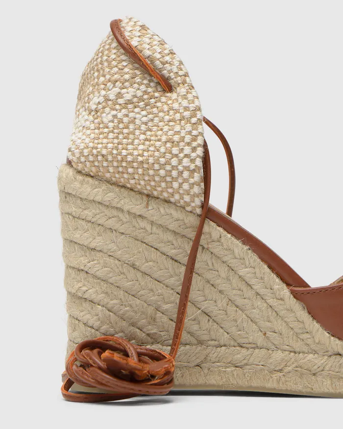 Castaer Carina8250 Cuero Women Wedges