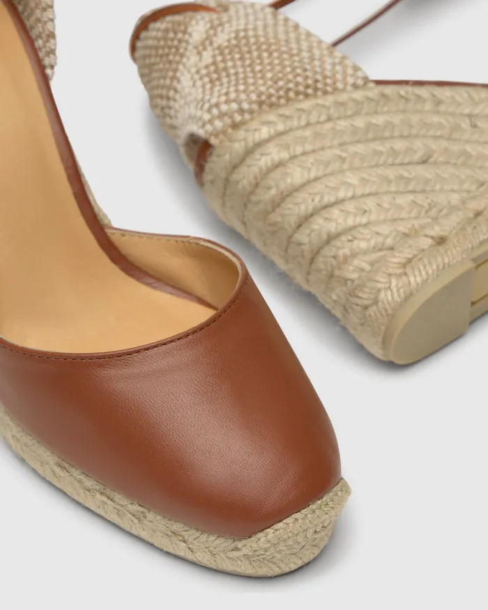 Castaer Carina8250 Cuero Women Wedges