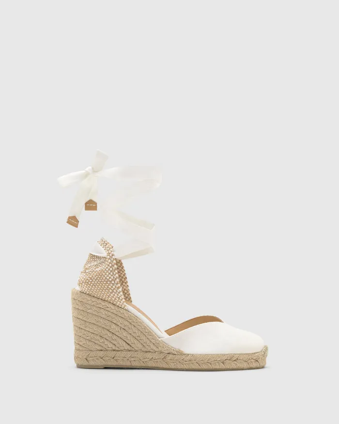 Castaer Chiara8001 Blanco Women Wedges