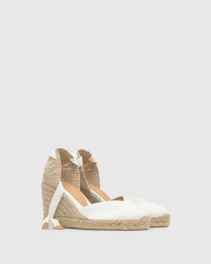 Castaer Chiara8001 Blanco Women Wedges