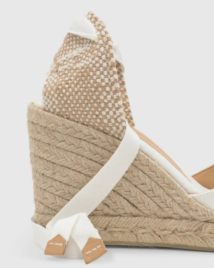 Castaer Chiara8001 Blanco Women Wedges